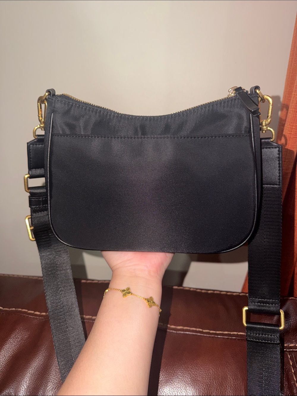 ‼️Tory Burch Black Nylon Crossbody Bag - Picture 6 of 12